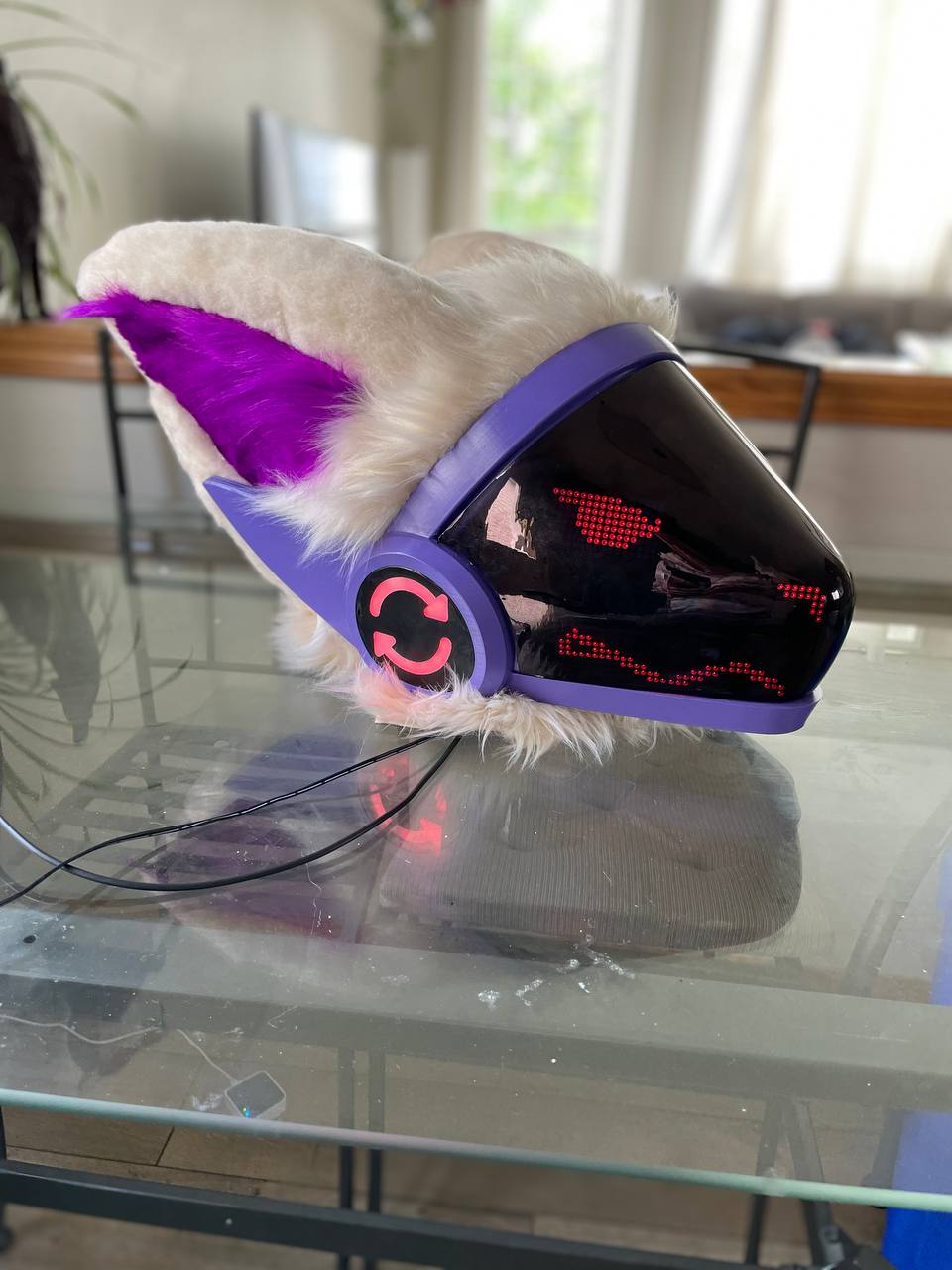 Full Protogen Head Pre-Made head